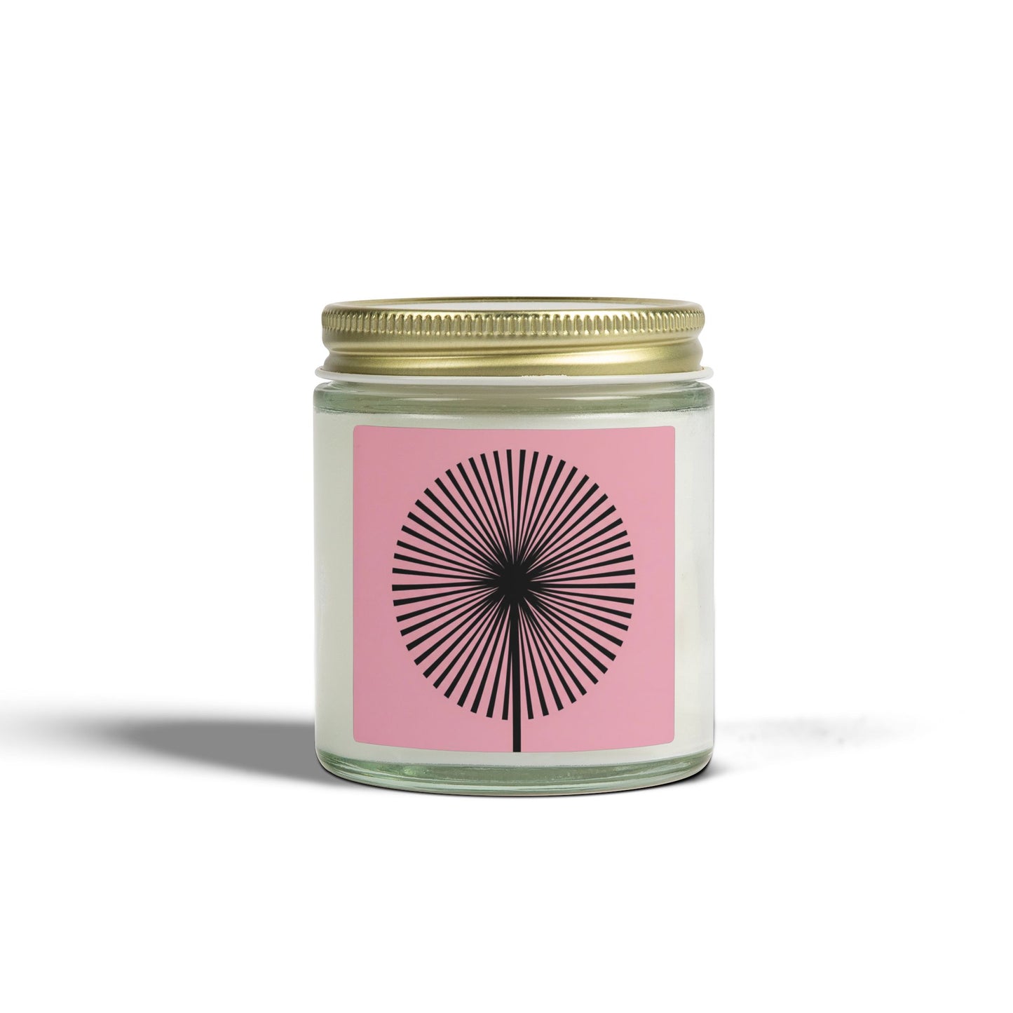 Pink Dandelion Scented Candles