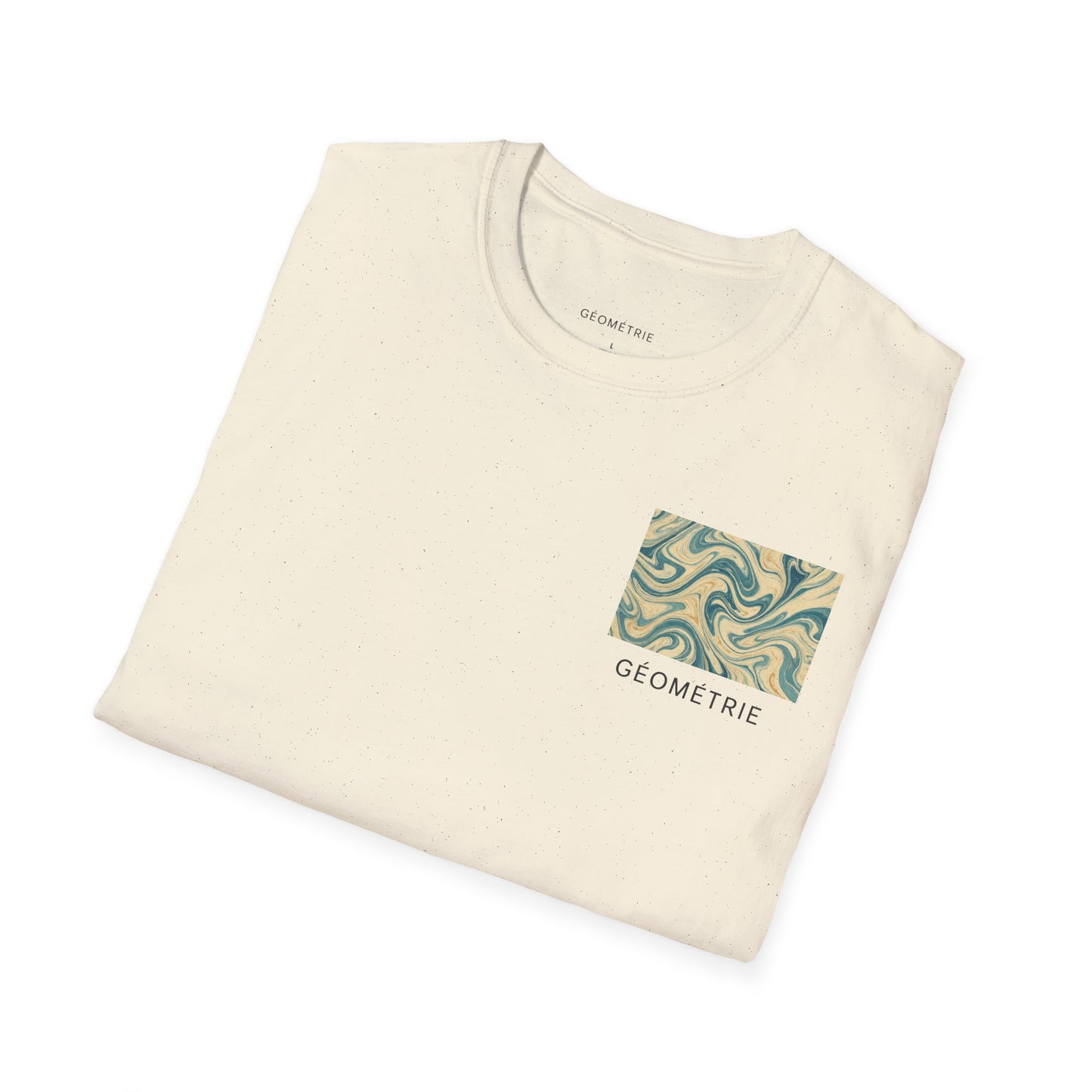 Geo Pattern Unisex Softstyle T-Shirt | Casual Everyday Tee, Graphic Shirt, Gift for Him/Her, Trendy Wear, Artsy Style (Pattern 06)