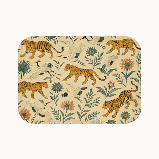 Wildlife Jungle Bath Mat