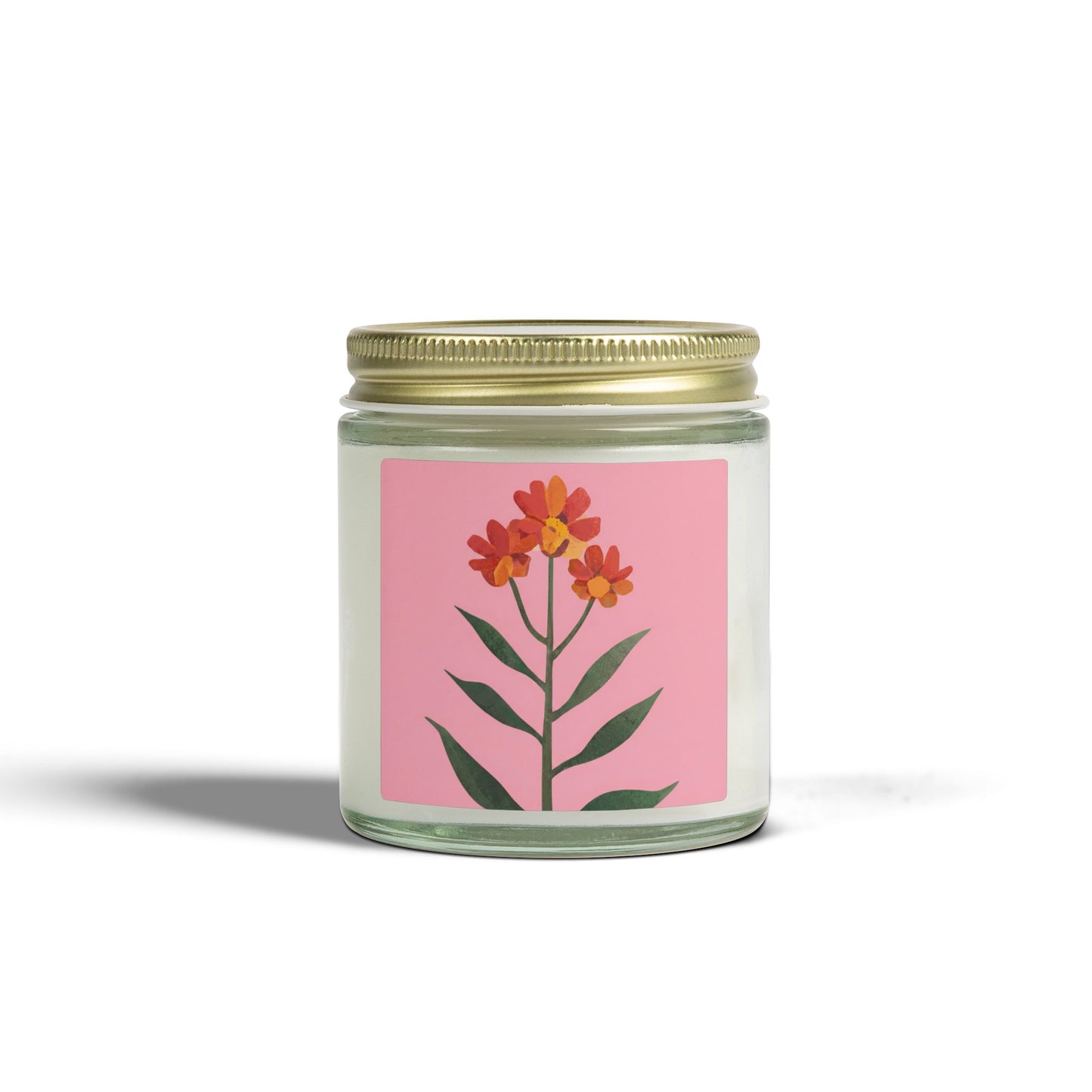 Coral Stem Scented Candles