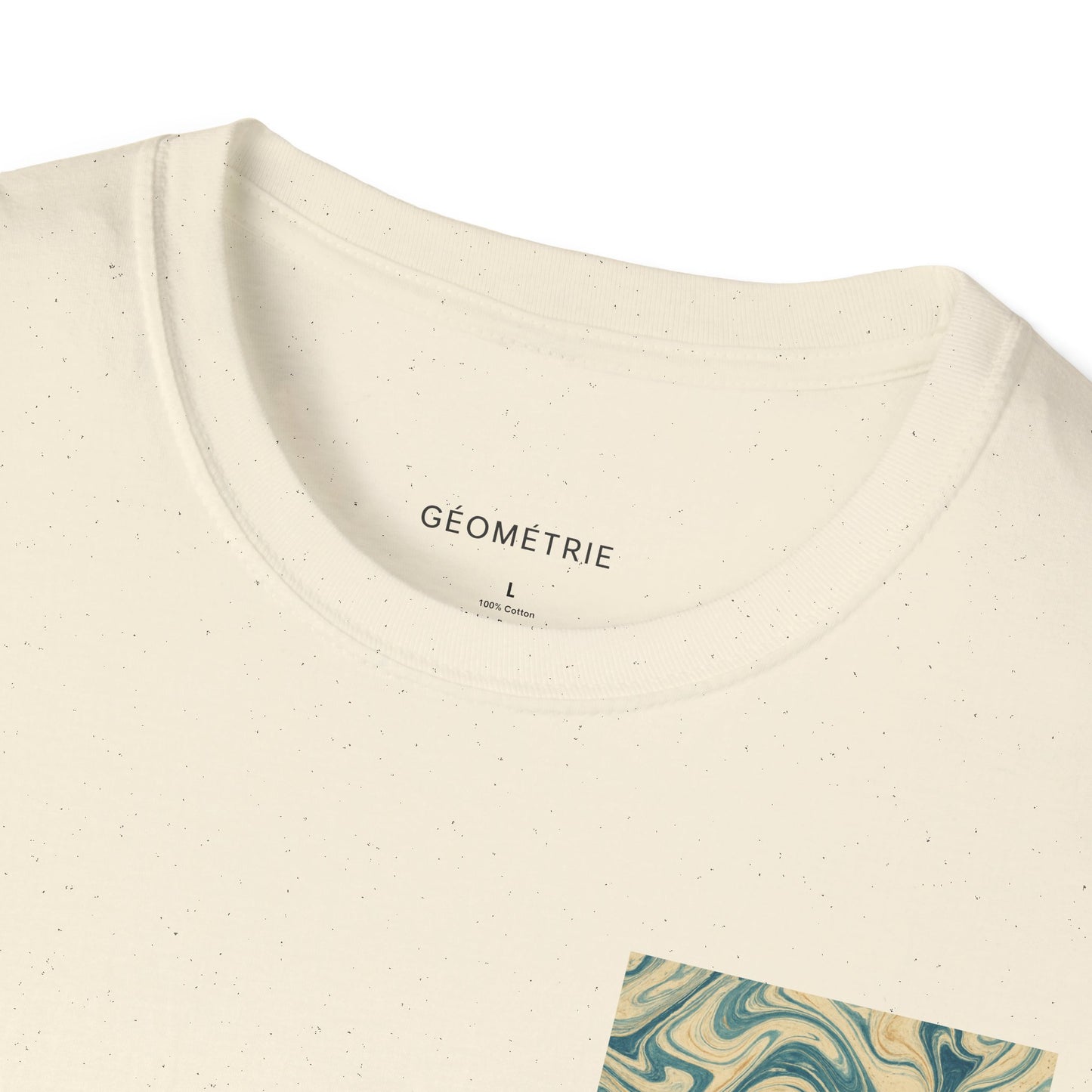 Geo Pattern Unisex Softstyle T-Shirt | Casual Everyday Tee, Graphic Shirt, Gift for Him/Her, Trendy Wear, Artsy Style (Pattern 06)