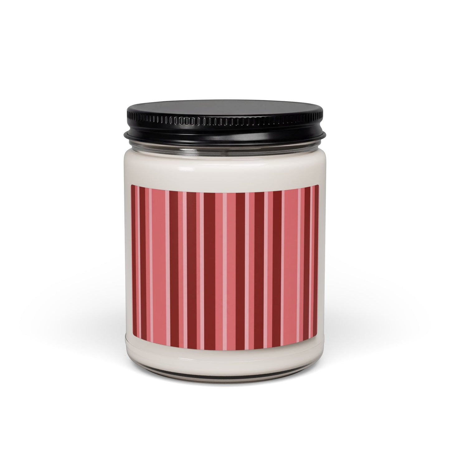 Raspberry Pinstripe Soy Candle