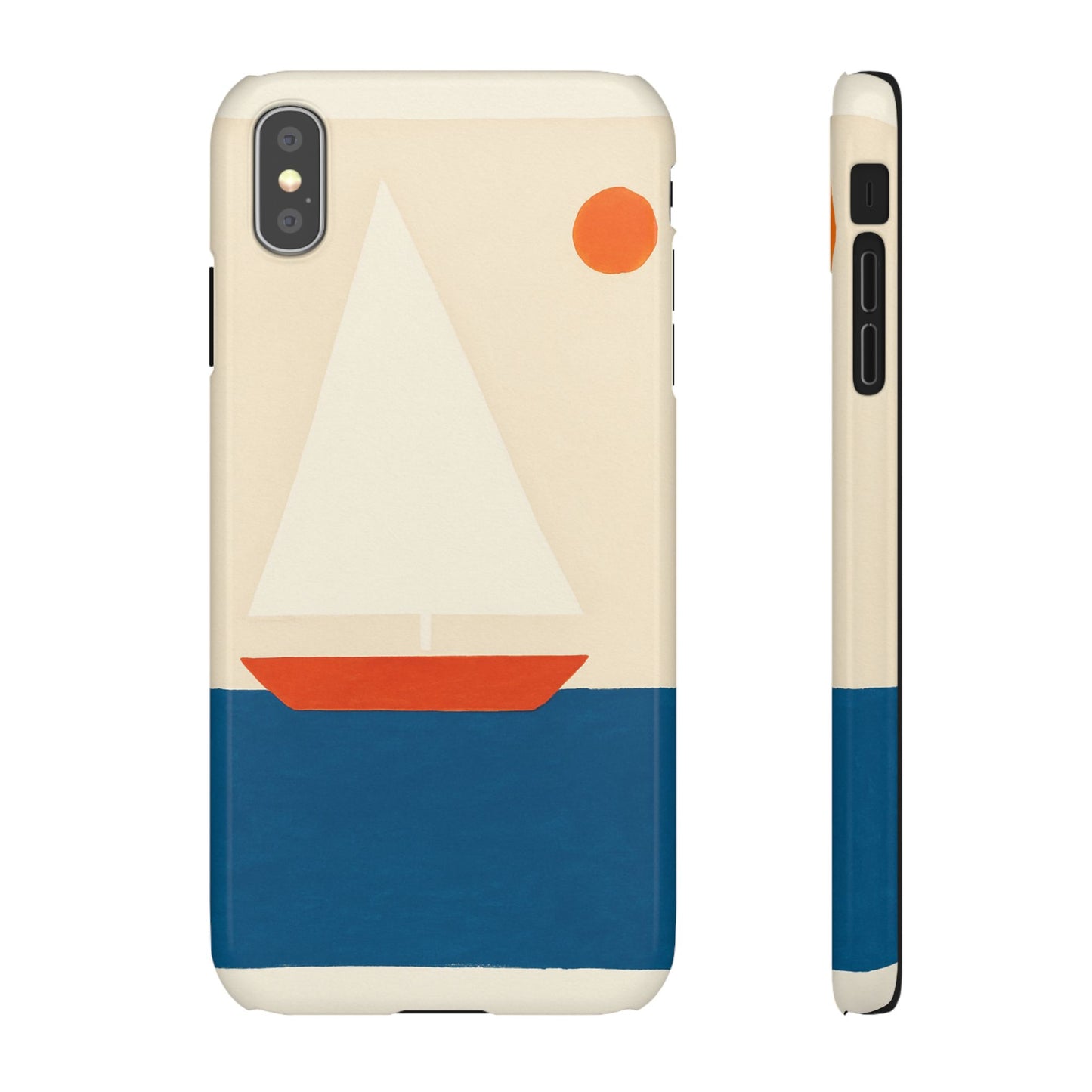 Affiche Voilier Moderne Snap Phone Case