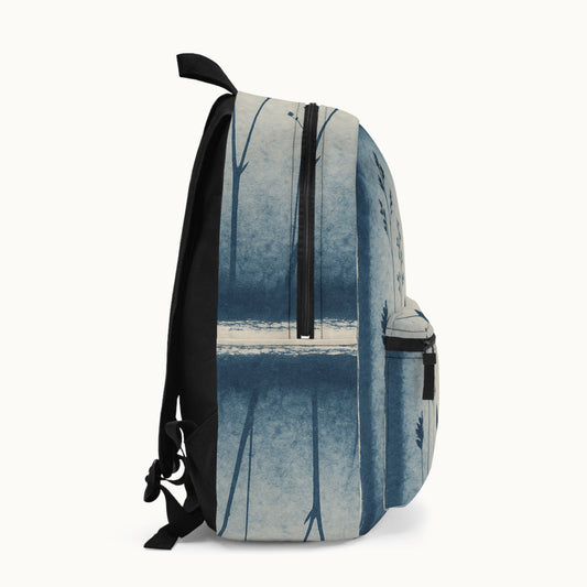 Meadow Cyanotype Print Backpack
