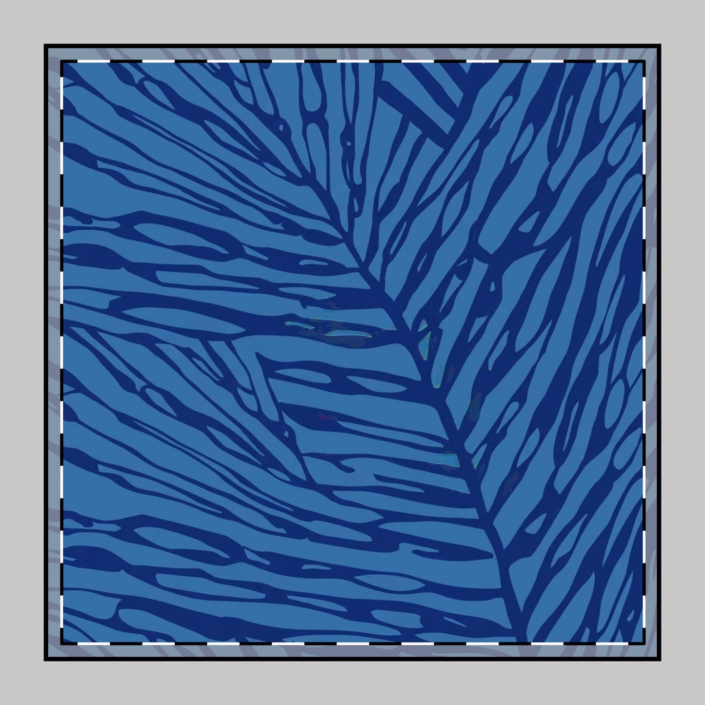 Indigo Foliage Napkins