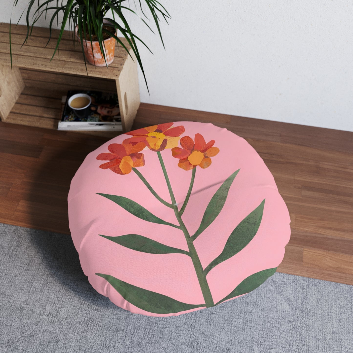 Tufted Floor Pillow