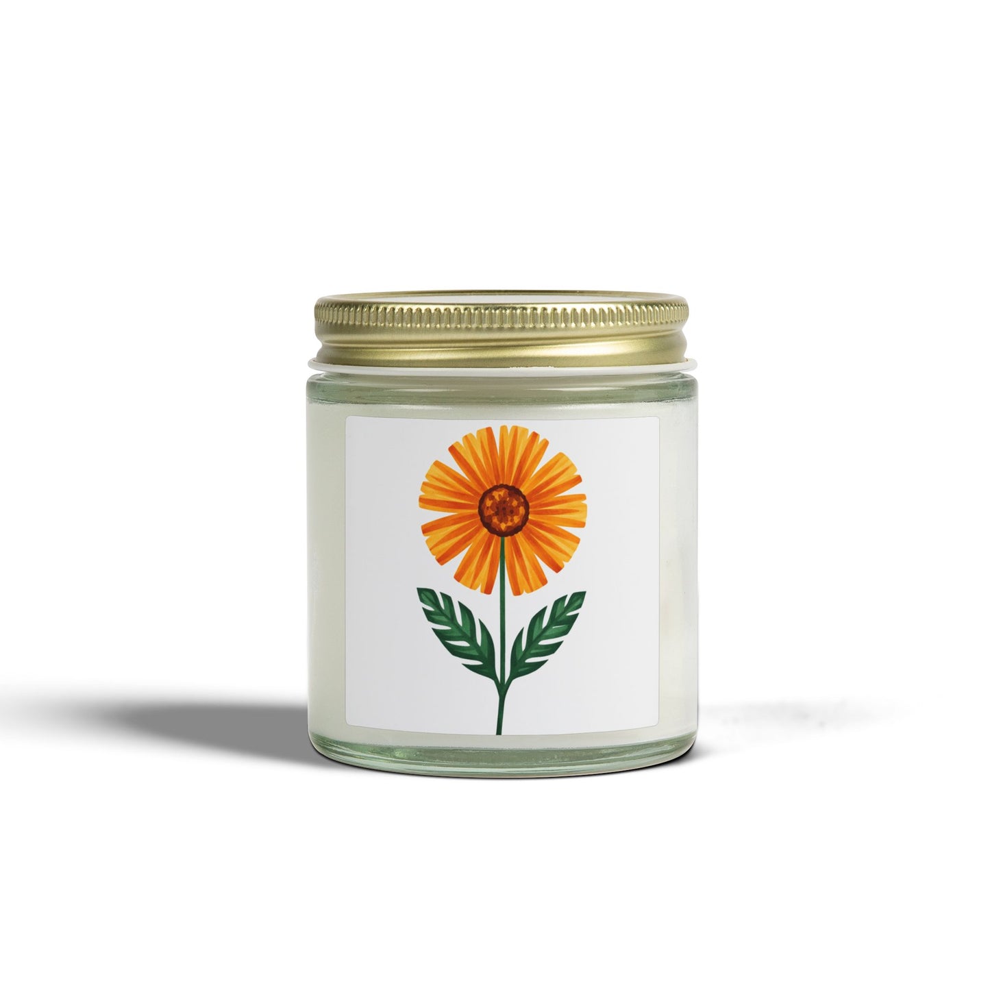 Golden Daisy Scented Candles