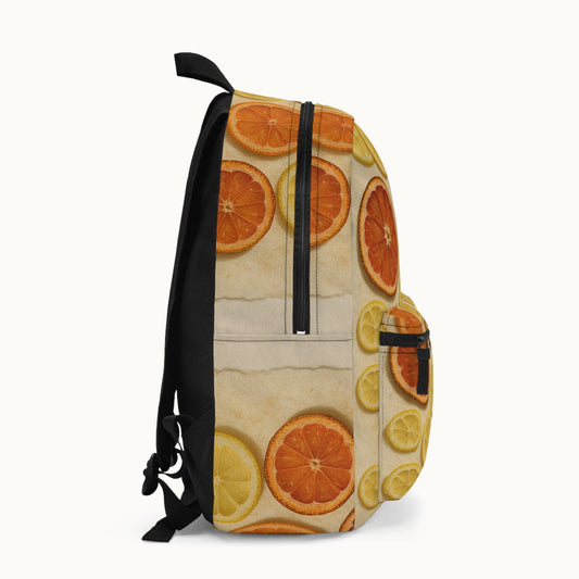 Citrus Botanical Collage Backpack