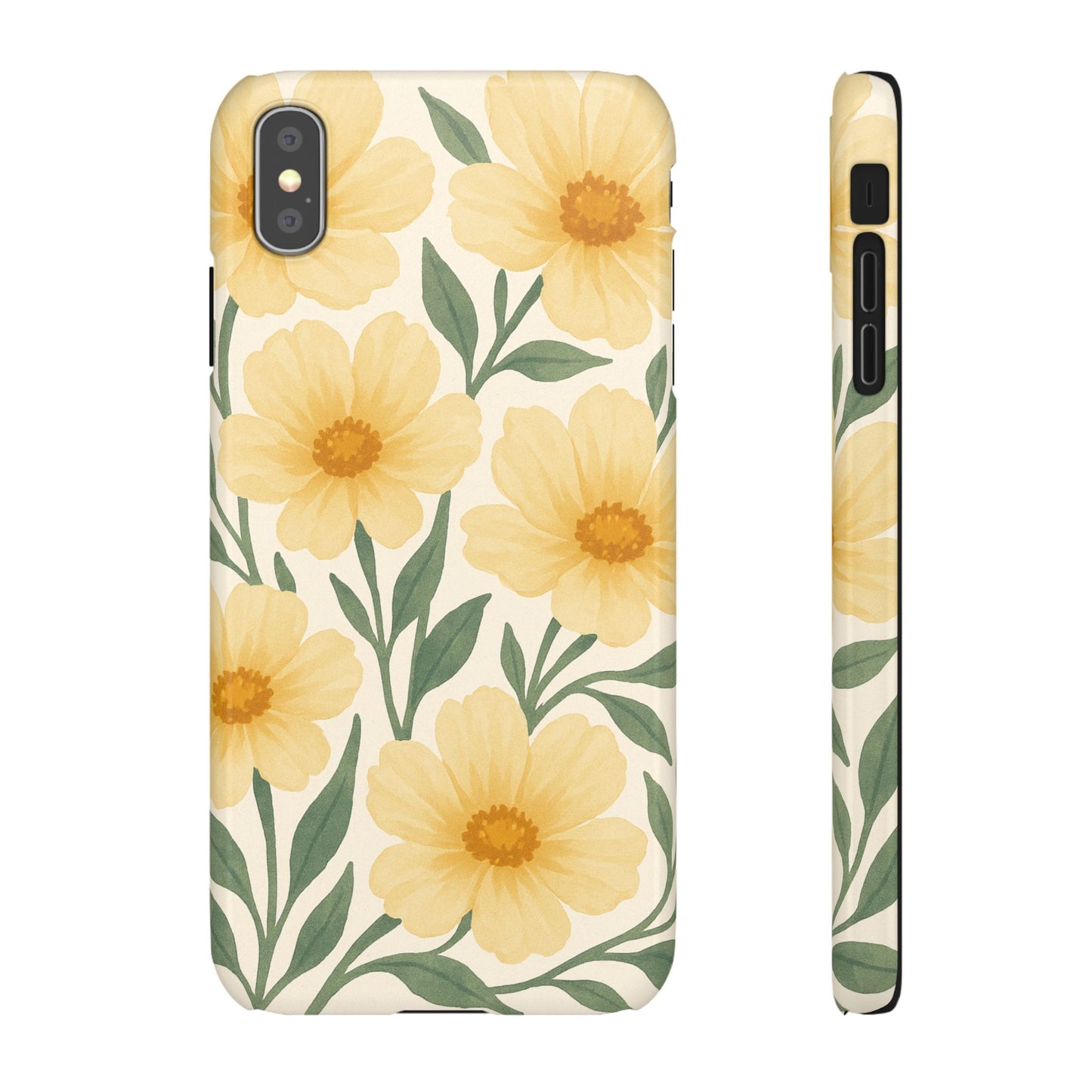 Desert Flower Watercolors Snap Phone Case