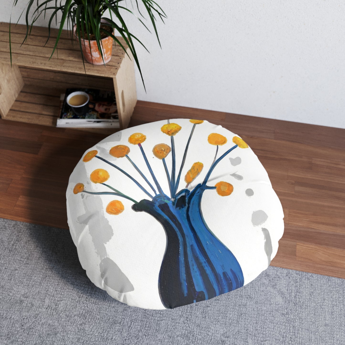 Tufted Floor Pillow