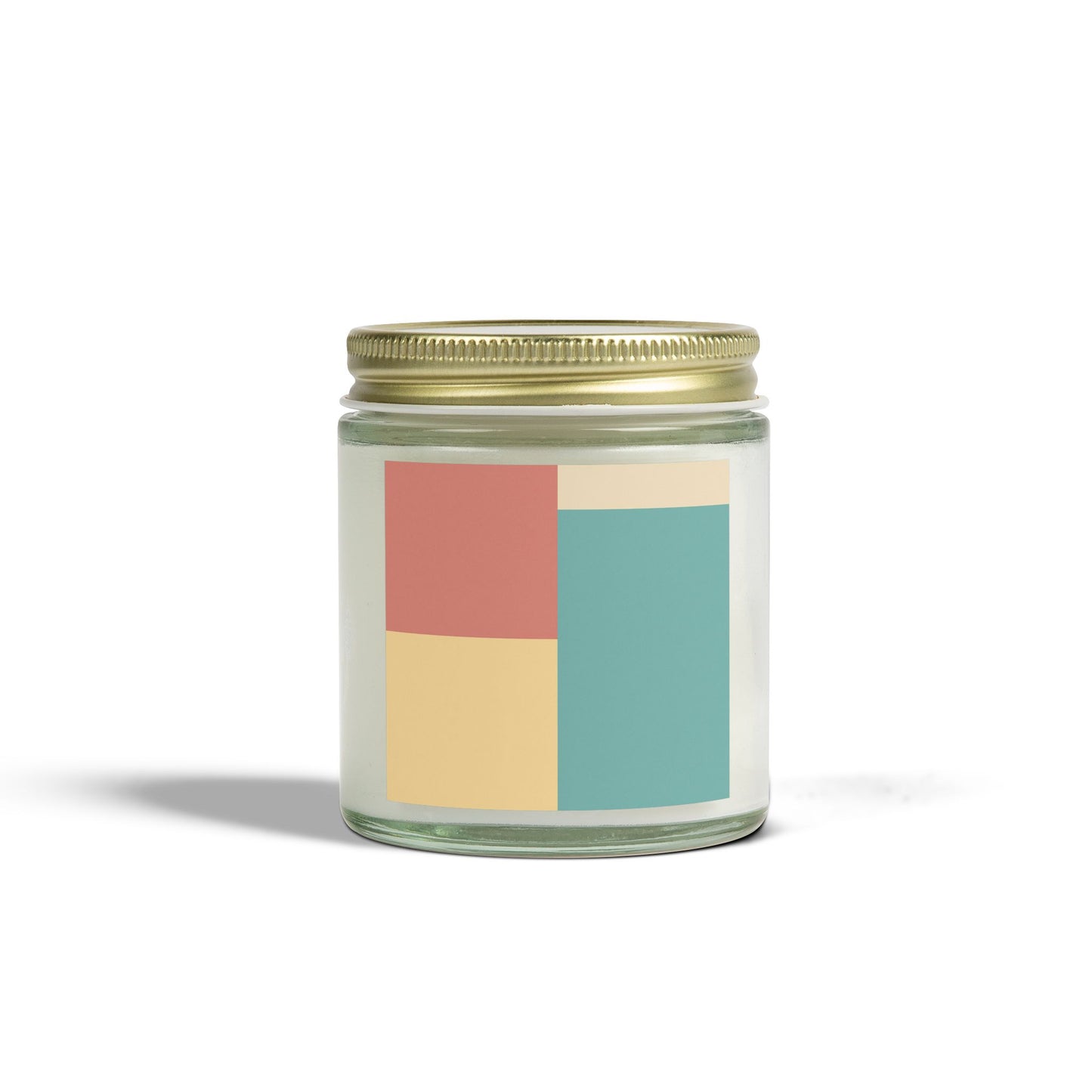 Minimalist Pastel Geometry Scented Candles