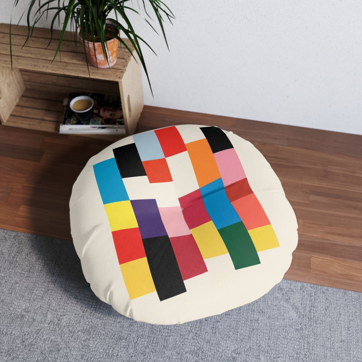 Tufted Floor Pillow