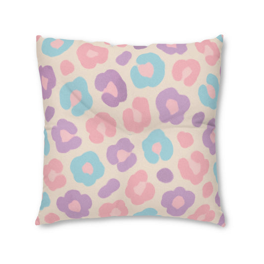 Square Tufted Floor Pillow