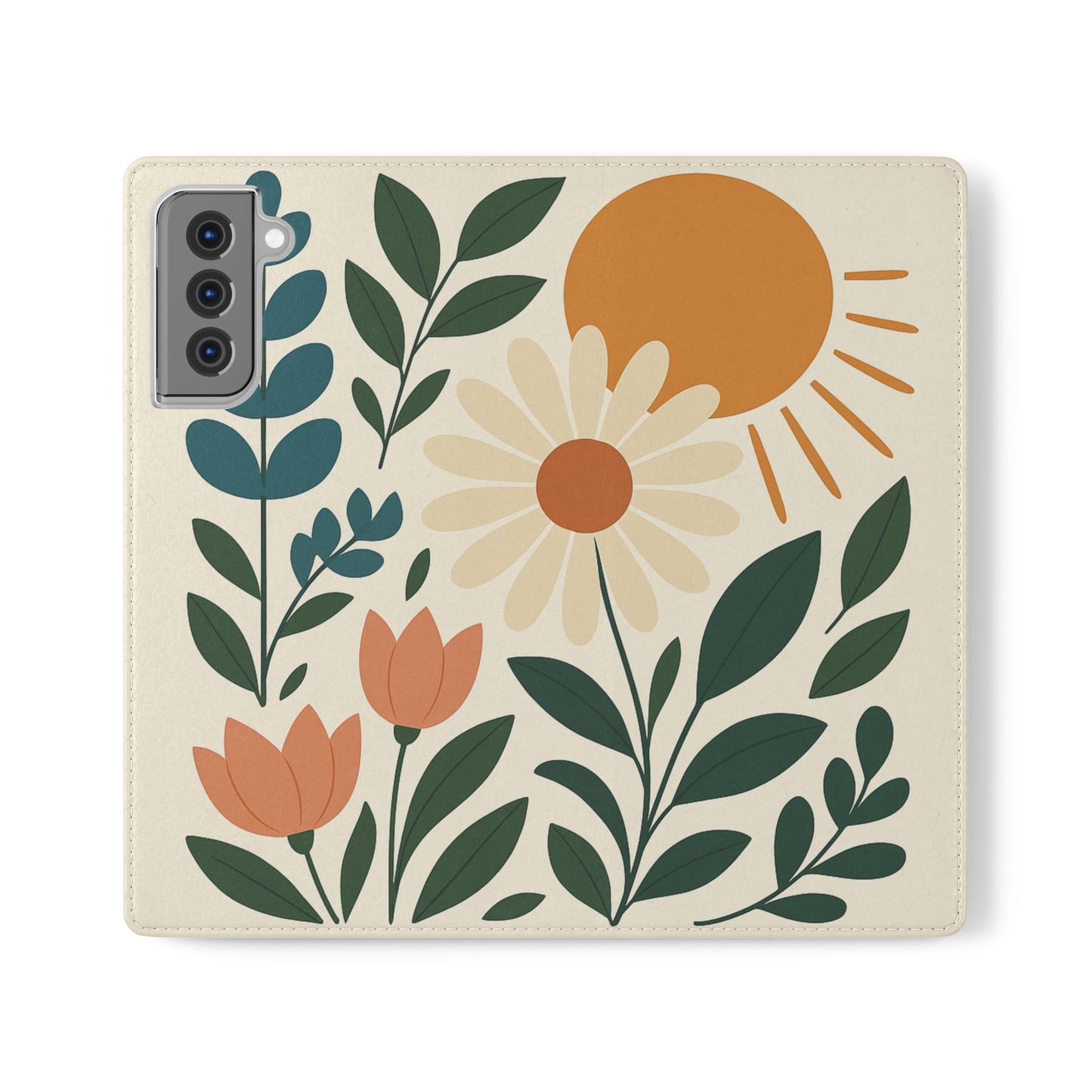 Vegan Leather Flip Case