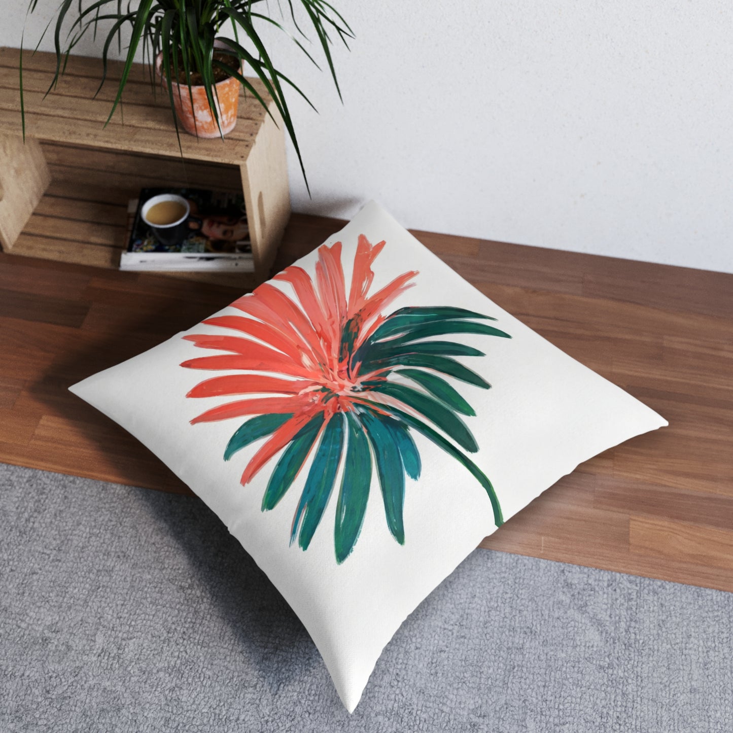 Square Tufted Floor Pillow