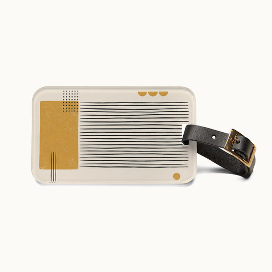 Ochre Cadence Luggage Tag