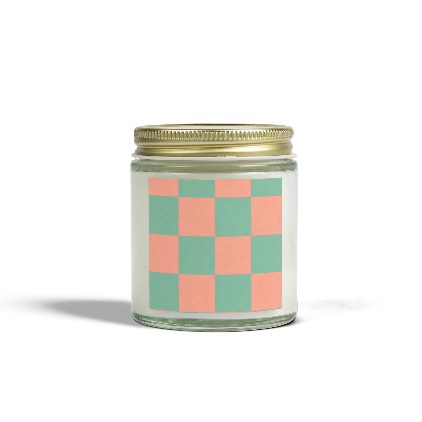 Pastel Checkered Chic Scented Candles