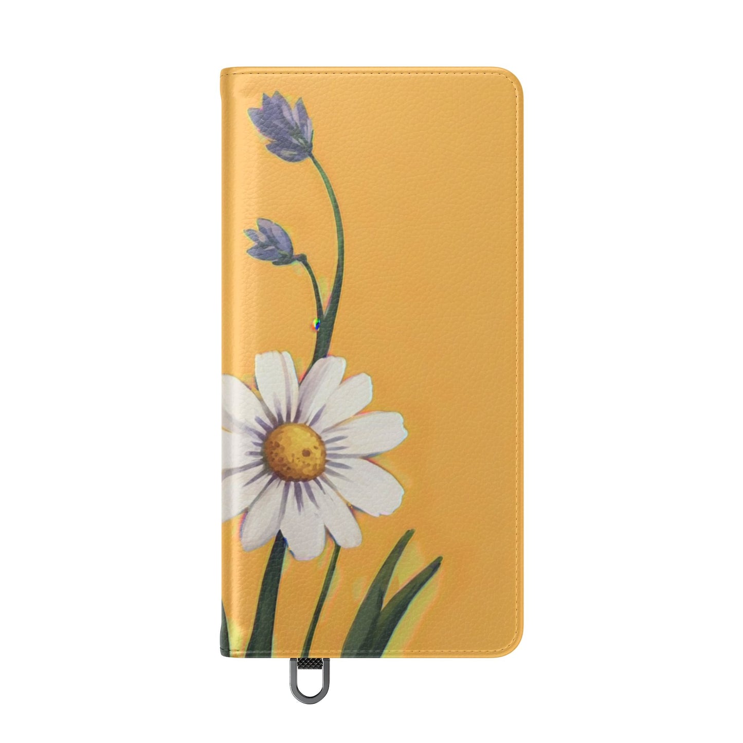 Spring Daisies Vegan Leather Flip Case