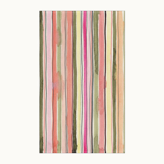 Summer Stripe Tea Towel