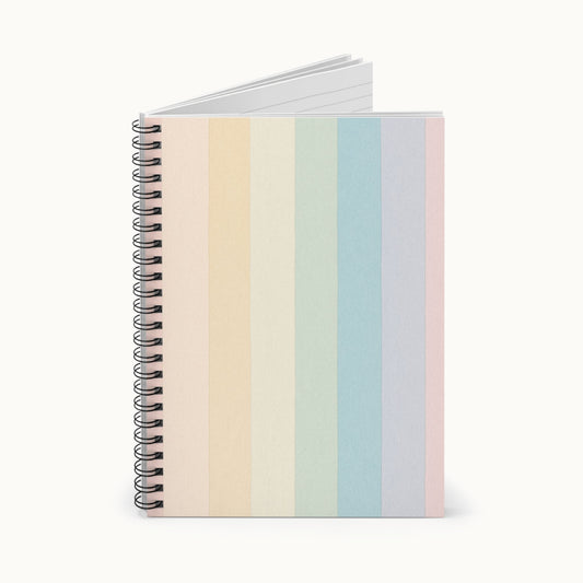 Pastel Stripe Notebook