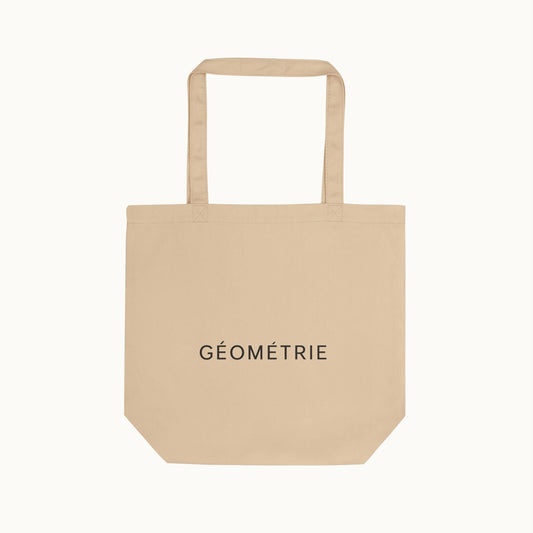 Abstract Flora Eco Tote Bag — Square