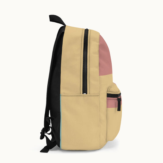 Minimalist Pastel Blocks Backpack