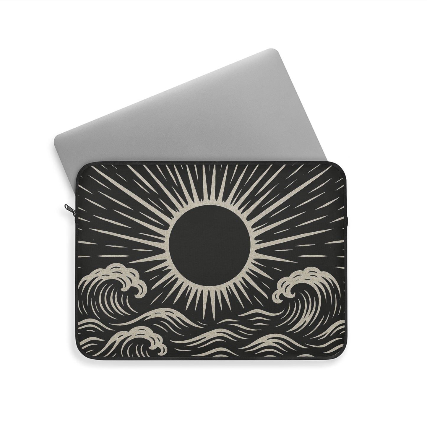 Sun And Waves Laptop Sleeve