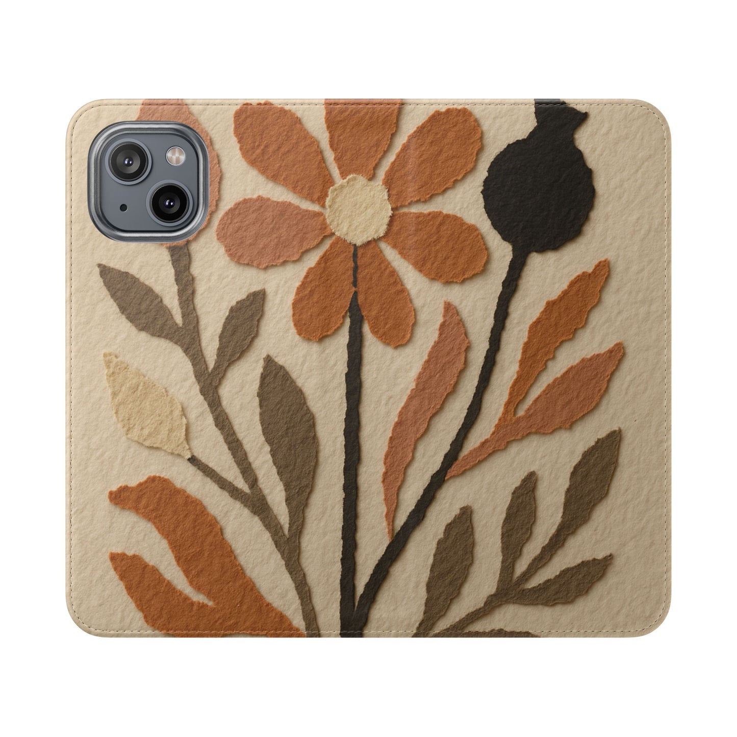 Vegan Leather Flip Case