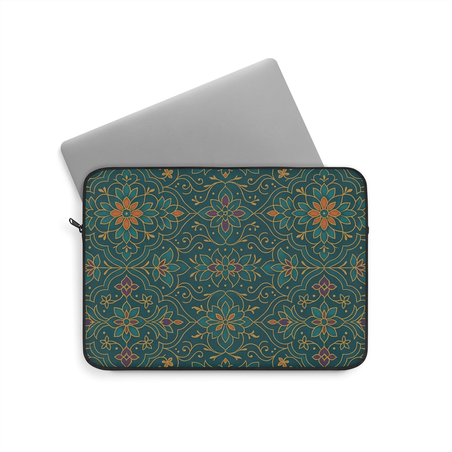 Colorful Geometric Laptop Sleeve, Stylish Computer Case, Trendy Tech Accessory, Unique Gift for Students, Travel Must-Have Laptop Pattern