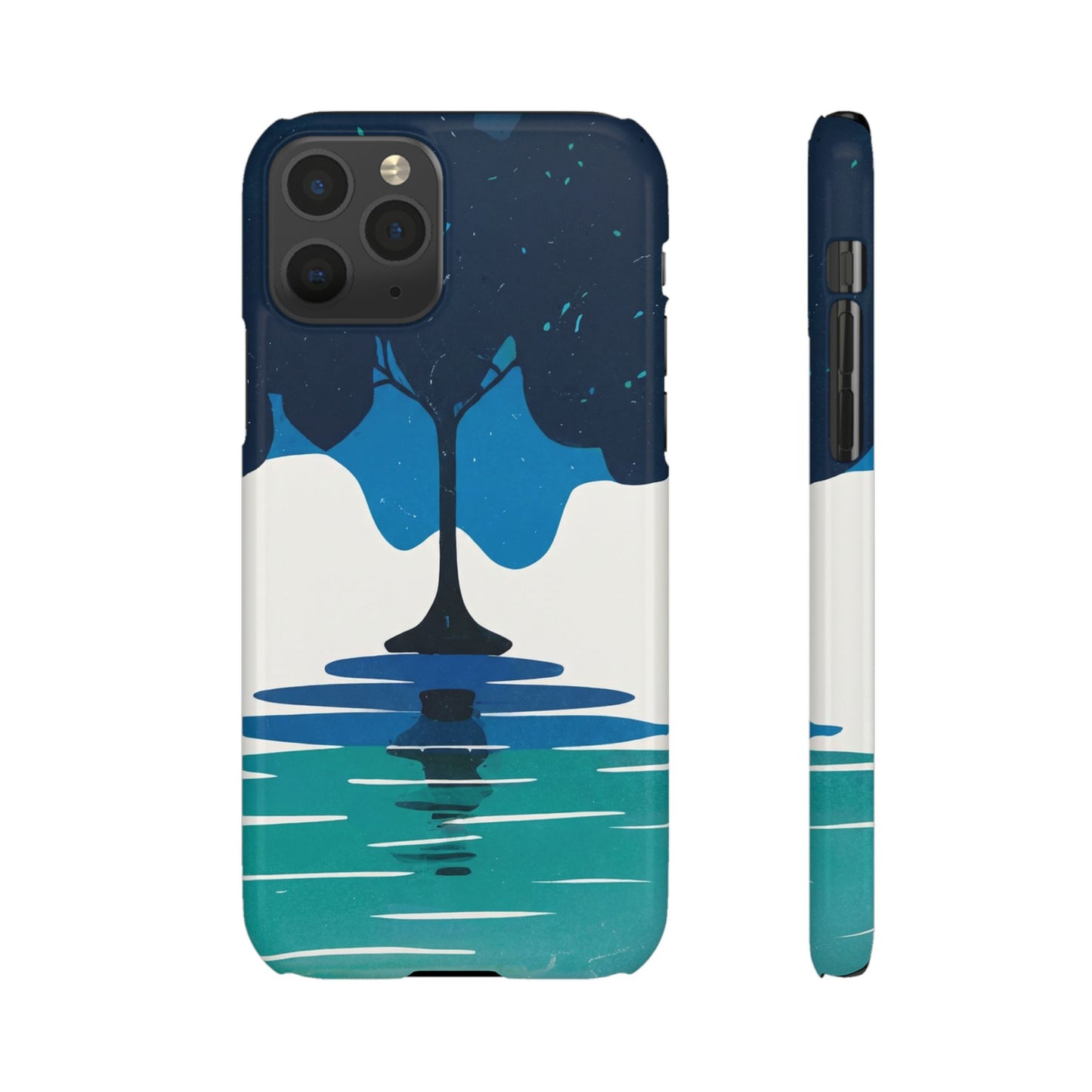 River Tree Snap Phone Case