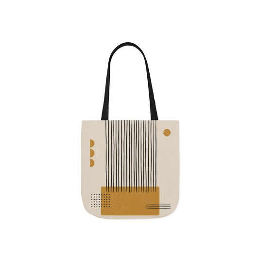 Ochre Cadence Tote Bag with 5-Color Straps