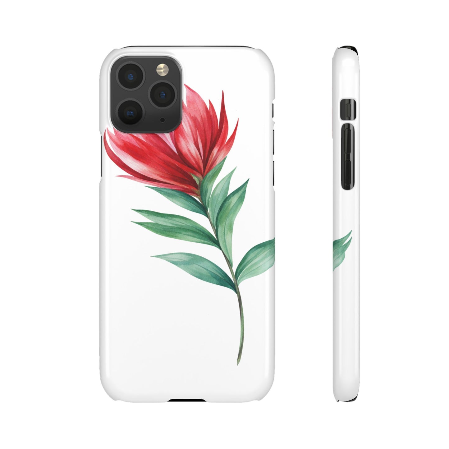 Crimson Protea Snap Phone Case
