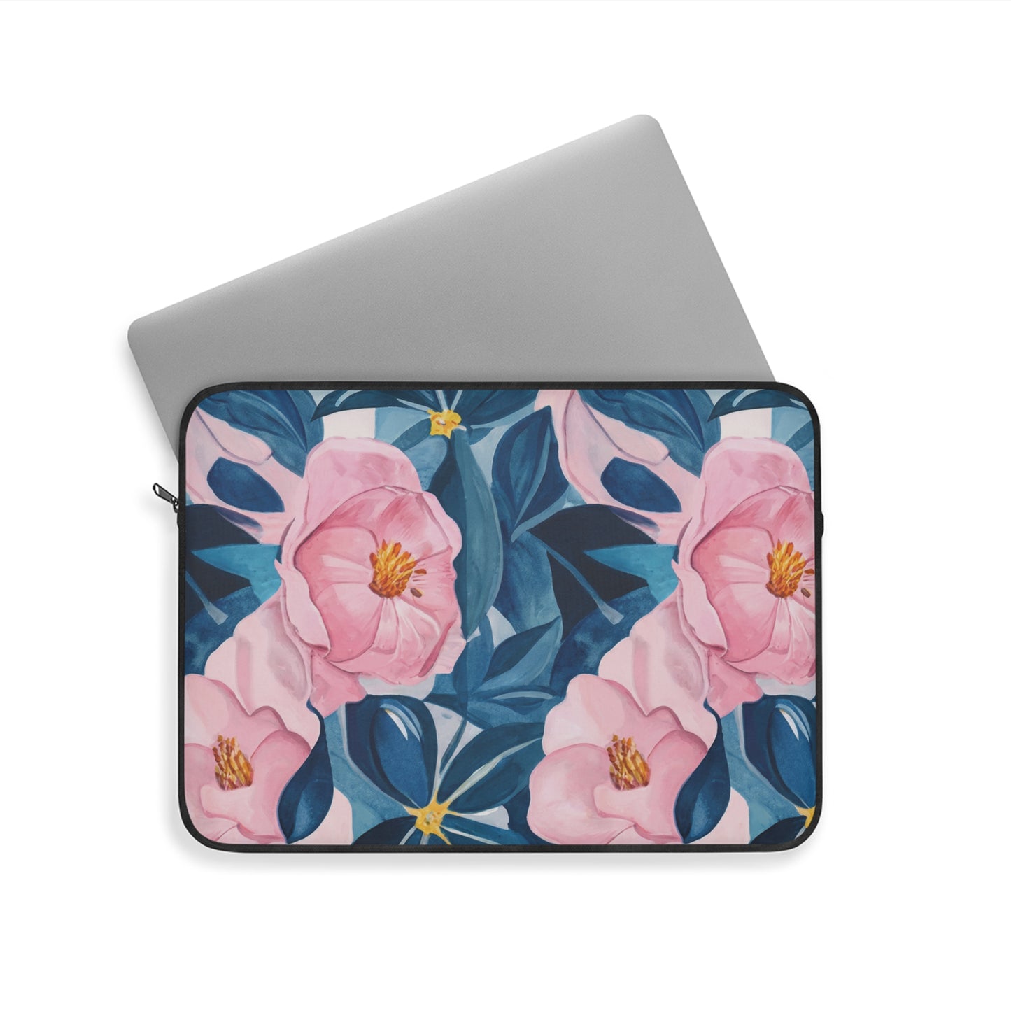 Moonlit Peonies Laptop Sleeve