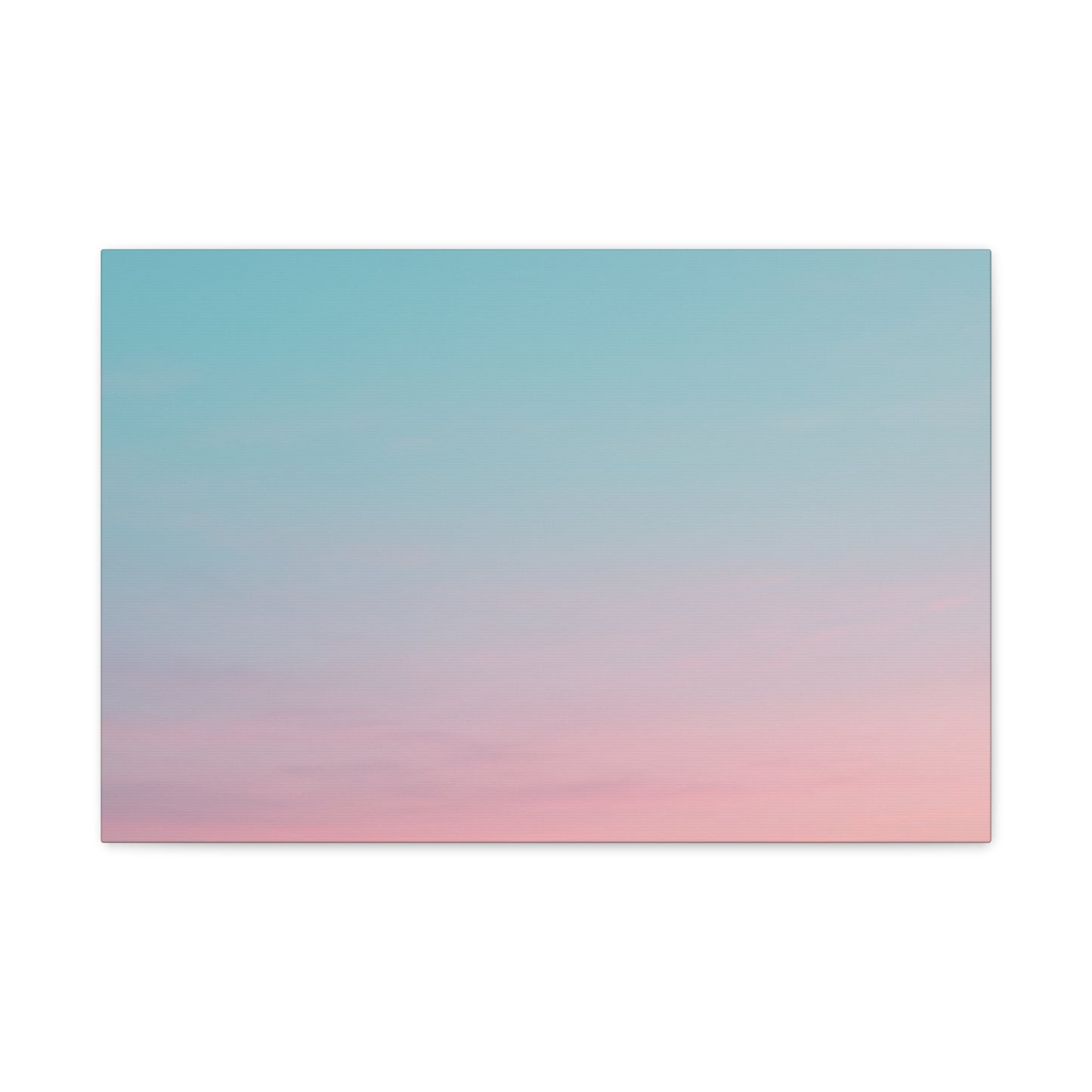 Pastel Sky Tranquility Stretched Canvas Wall Art