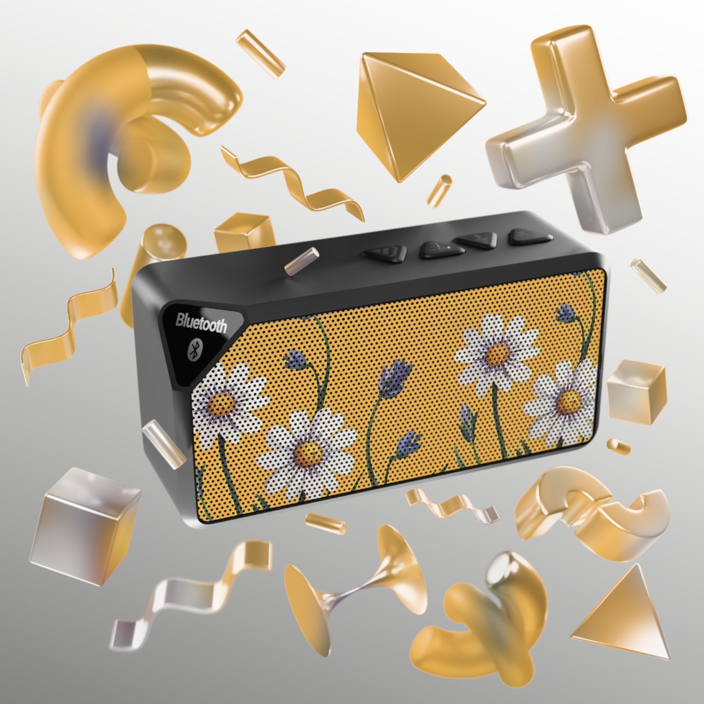 Spring Daisies Bluetooth Speaker