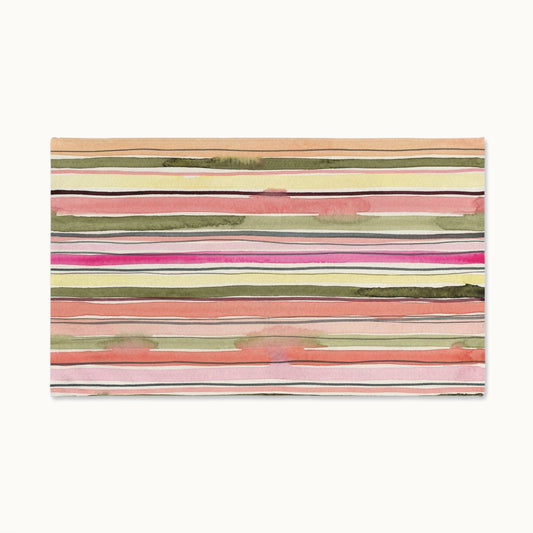 Summer Stripe Hand Towel