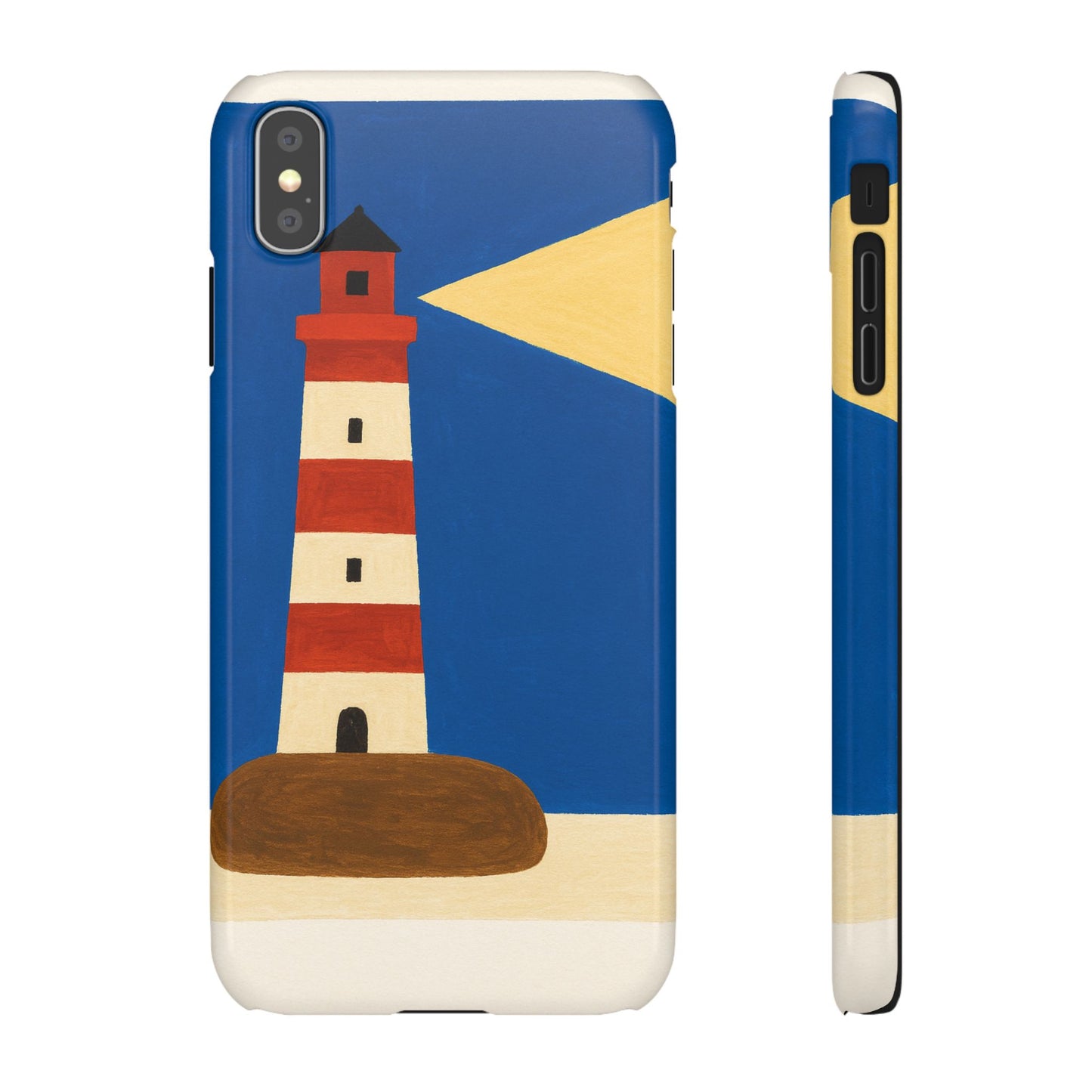 Phare Rouge Et Blanc Snap Phone Case