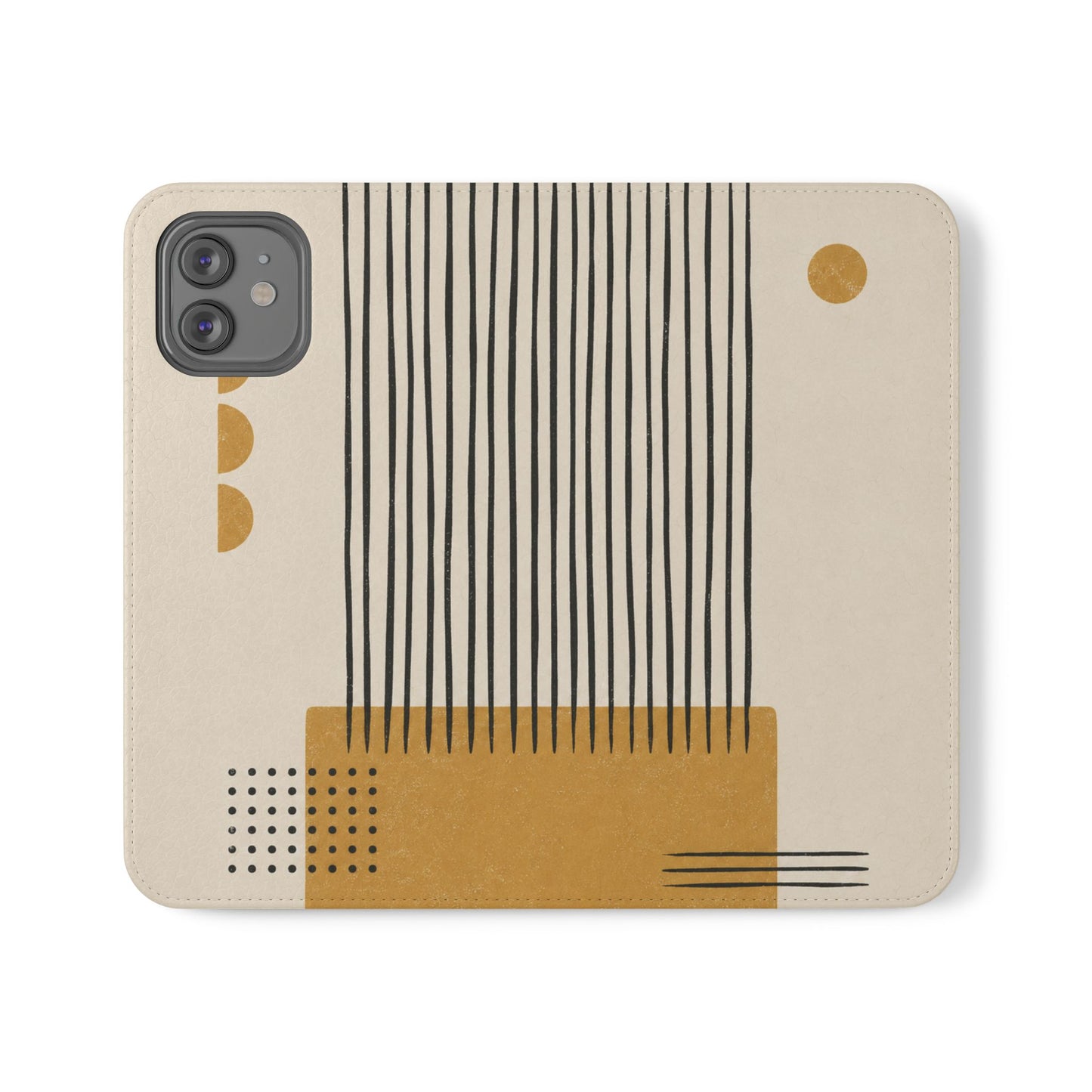 Ochre Cadence Vegan Leather Flip Case