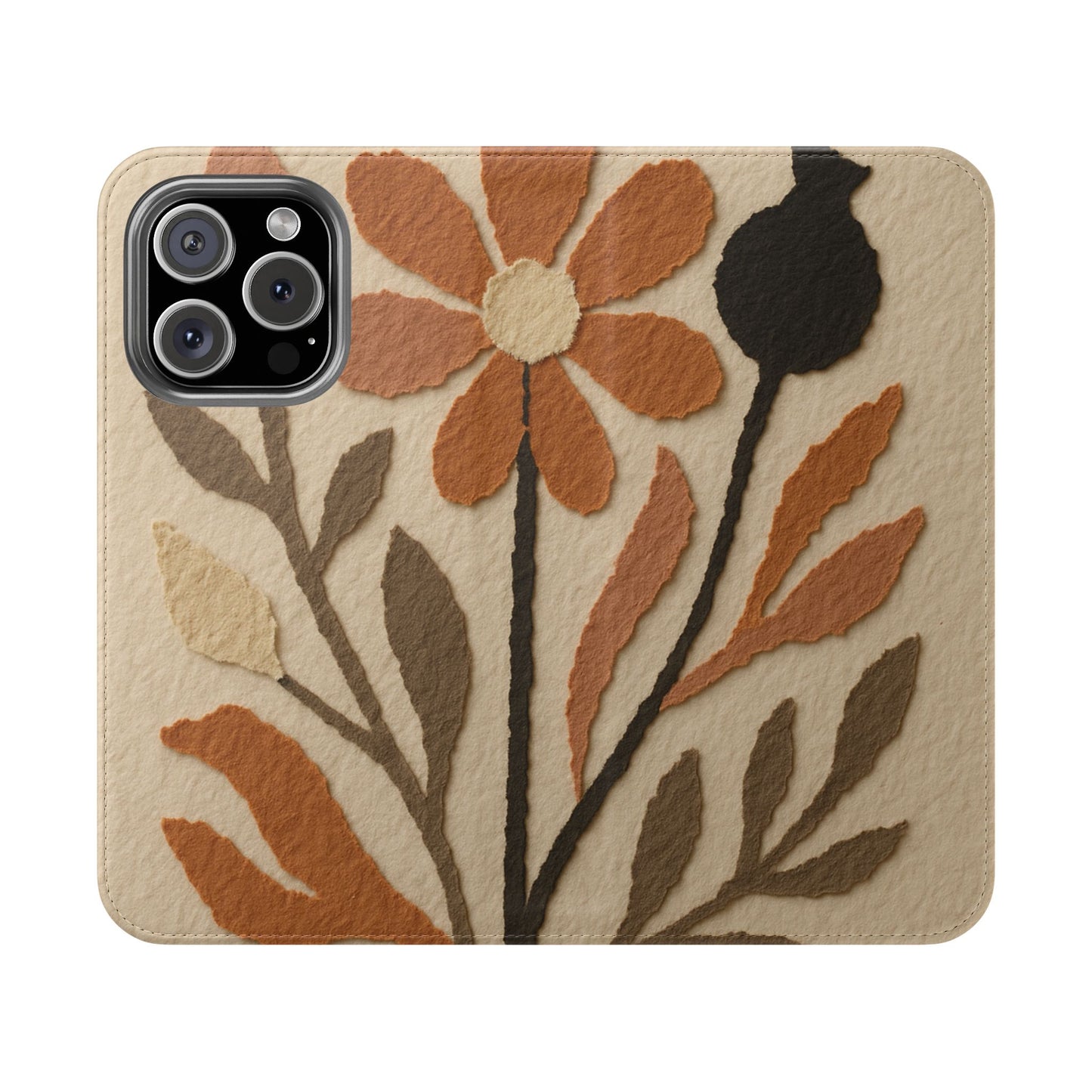 Vegan Leather Flip Case