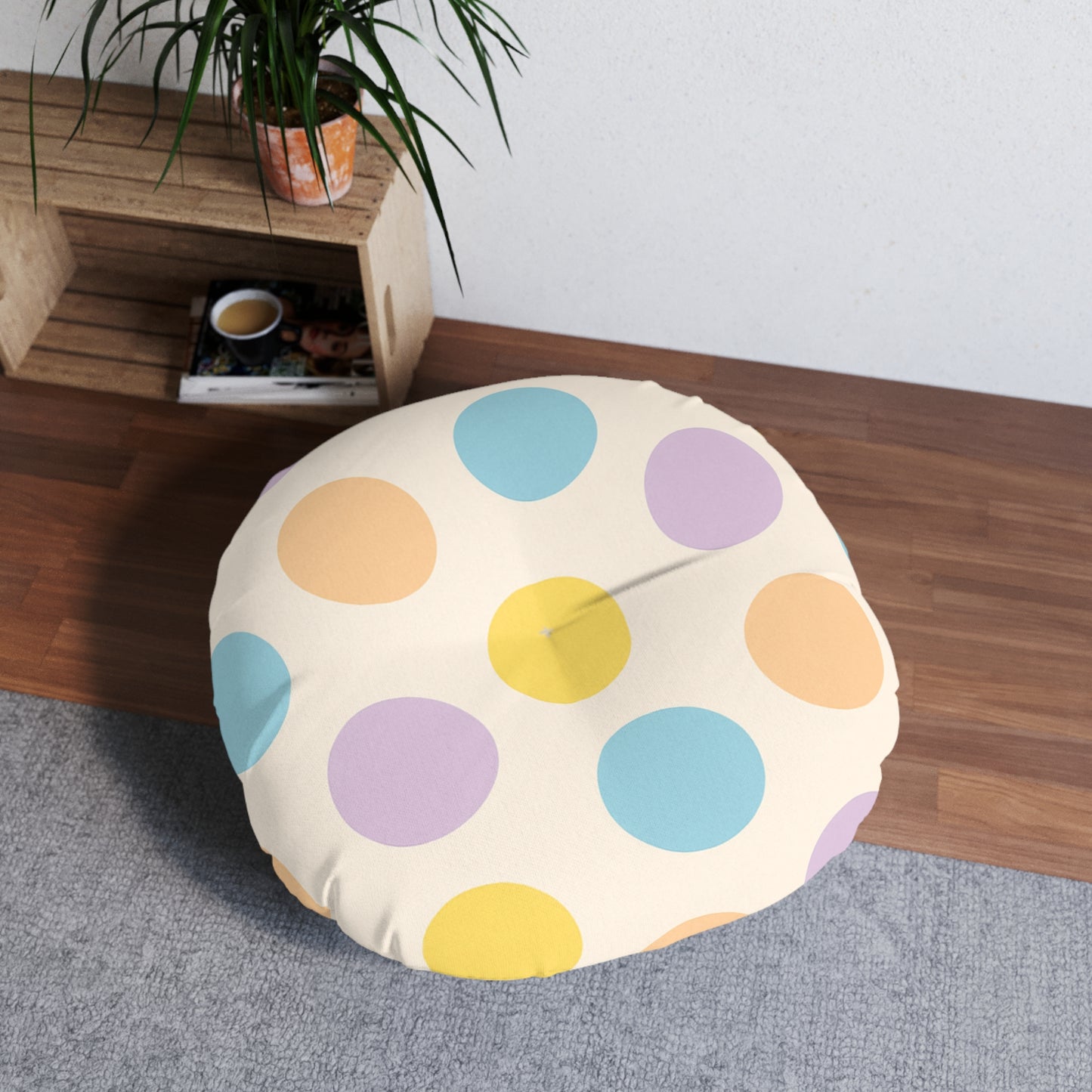 Tufted Floor Pillow