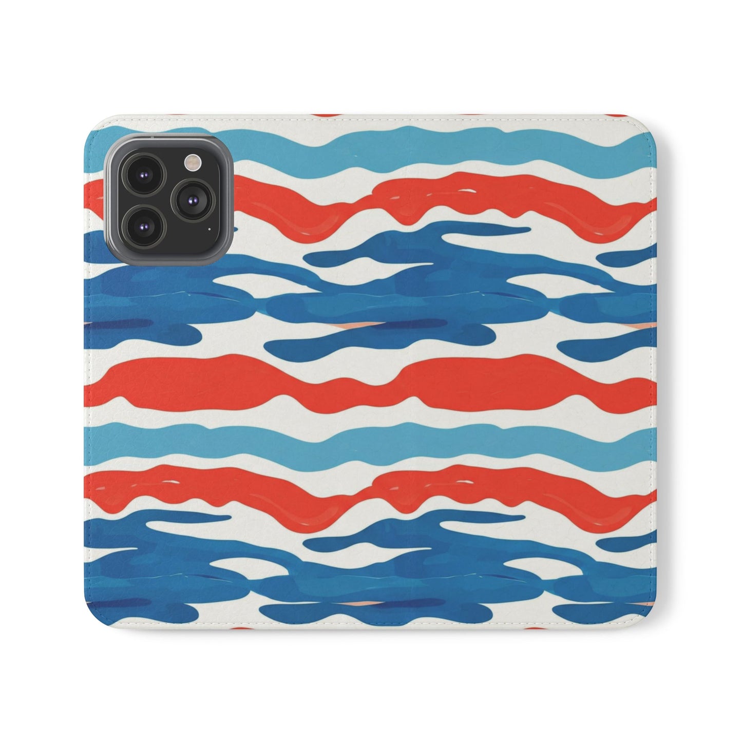 Coastline Current Vegan Leather Flip Case