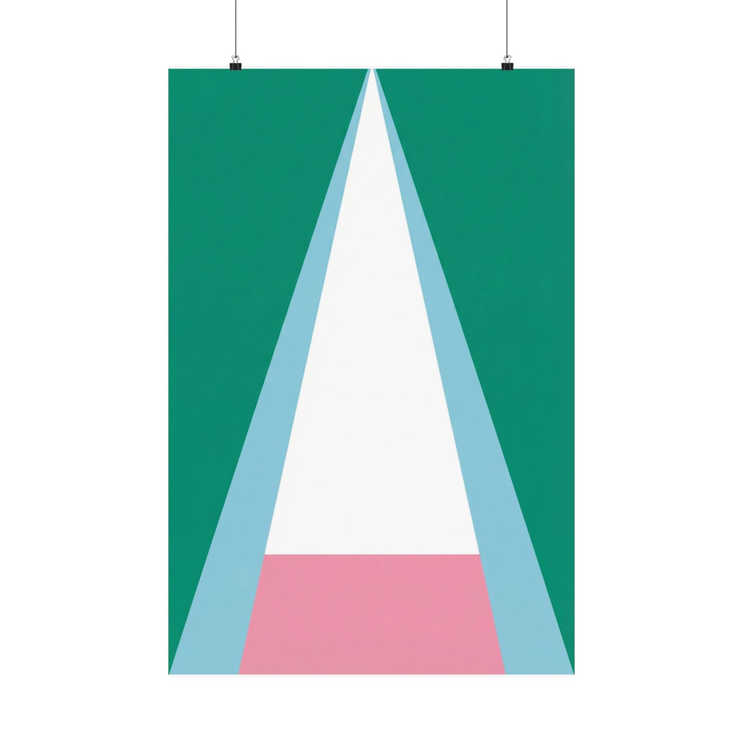 Peak Pastel Art Poster