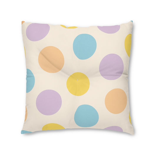 Square Tufted Floor Pillow