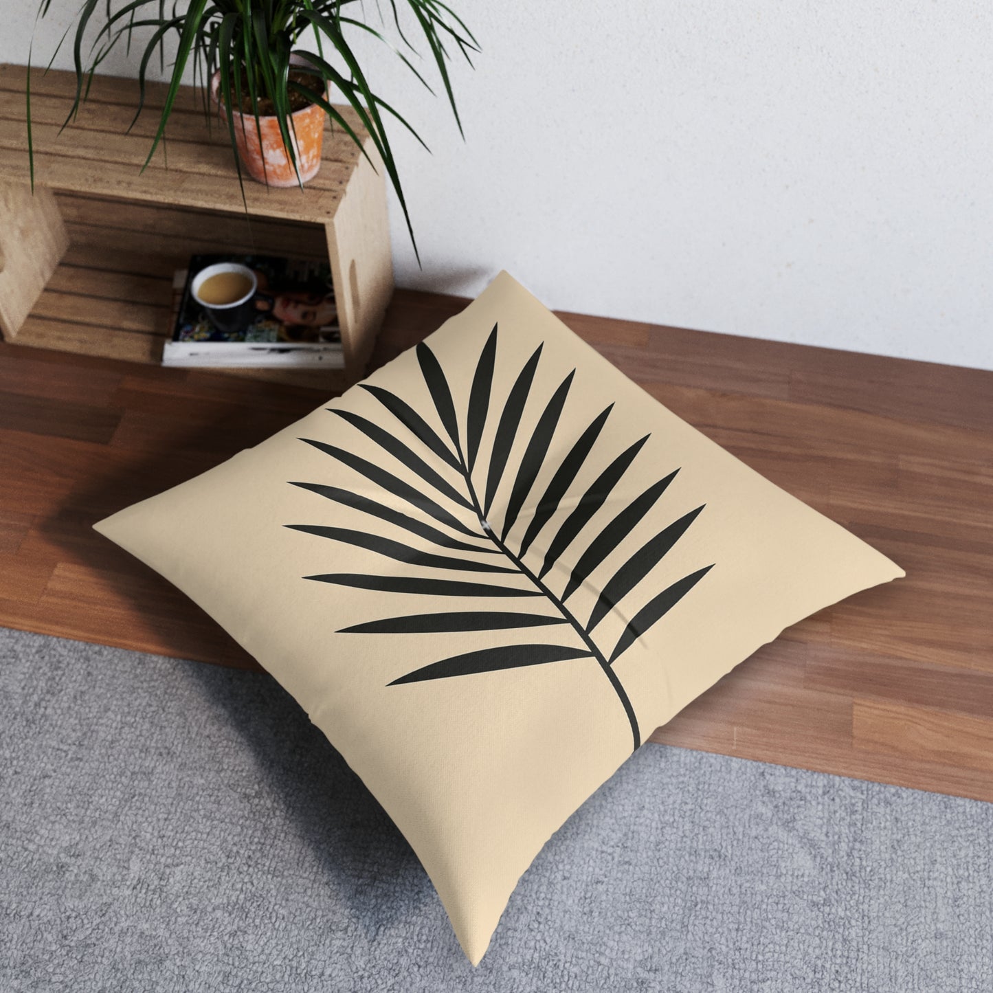 Square Tufted Floor Pillow