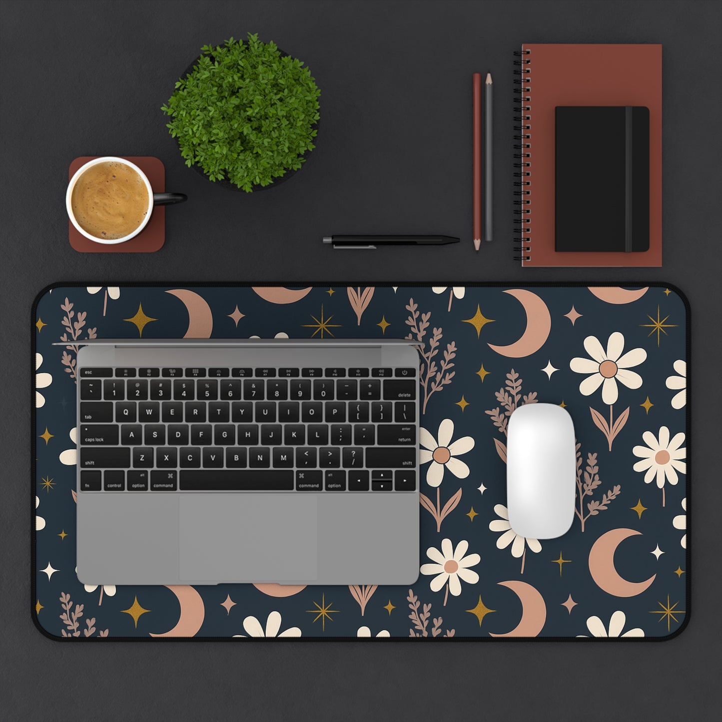 Moonflower Desk Mat