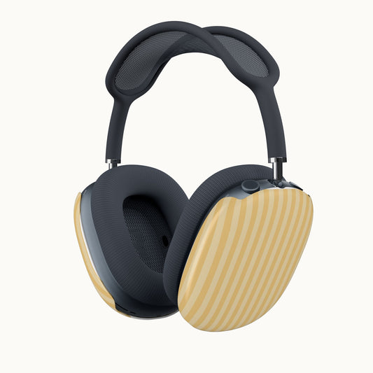 Buttercup Stripe AirPods Max Earcup Covers