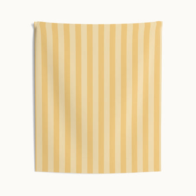 Buttercup Stripe Wall Tapestry