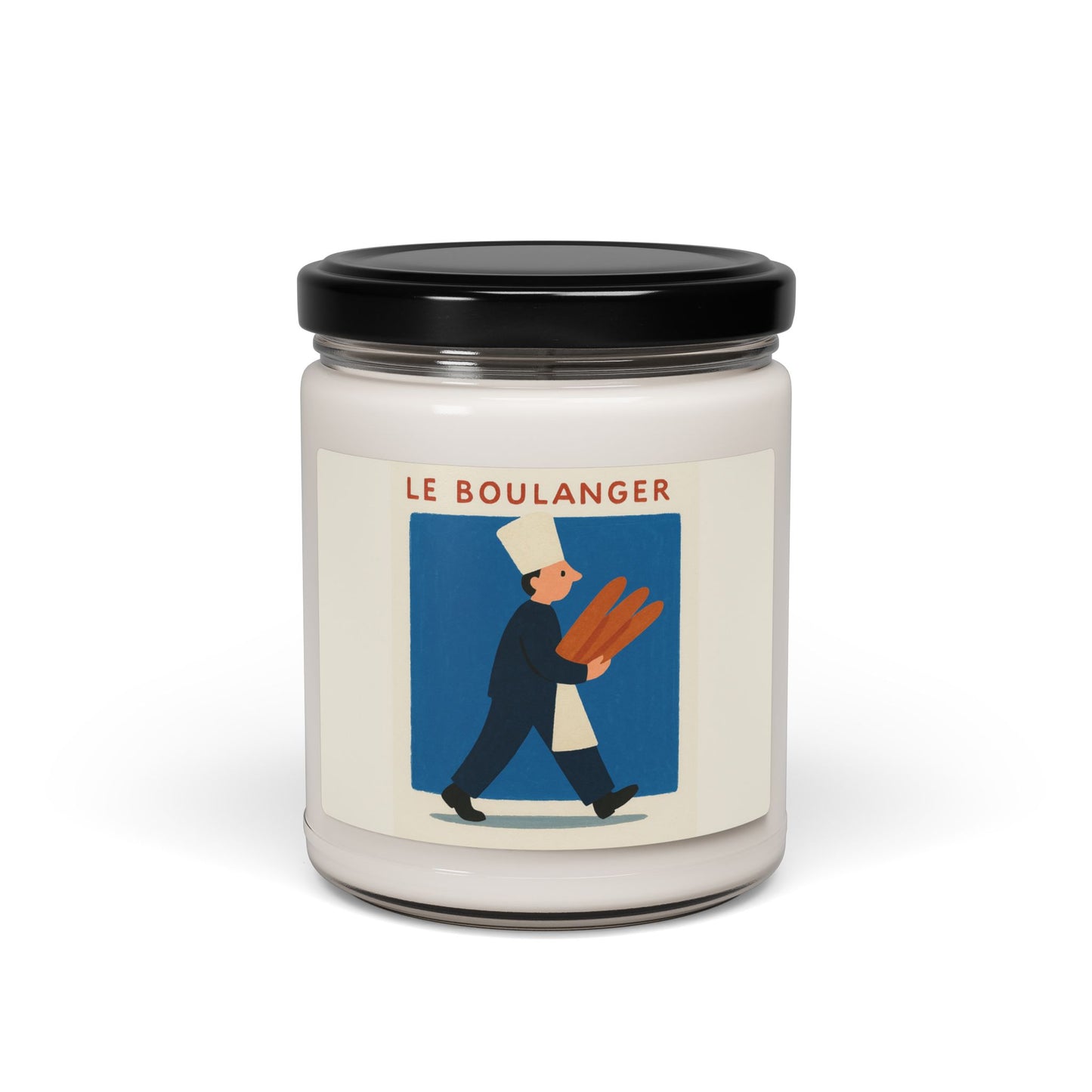 Playful Baker Striding Soy Candle