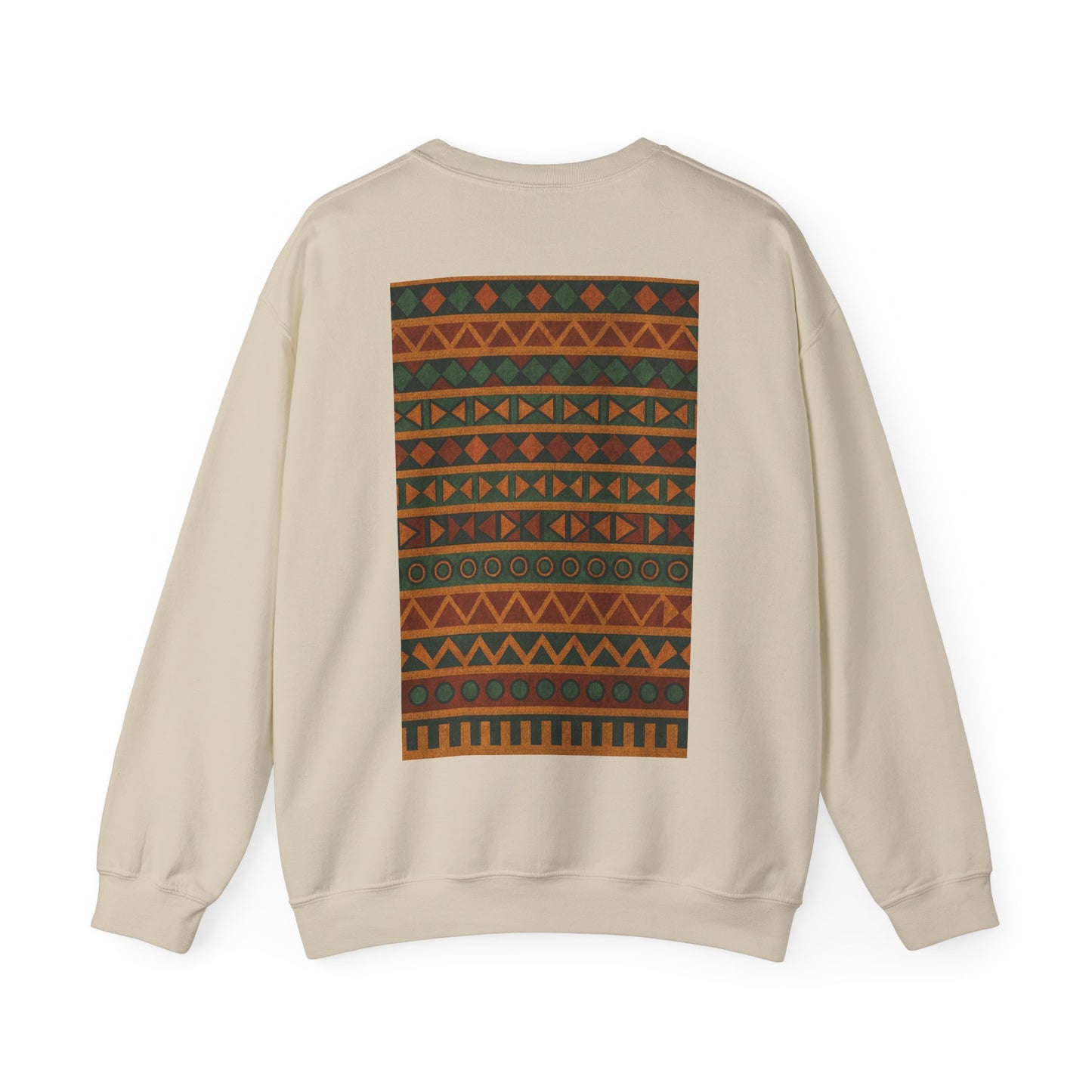 Trendy Unisex Patterned Crewneck Sweatshirt | Cozy Casual Wear, Unique Gifts, Fall Fashion, Home Comfort, Unisex Style