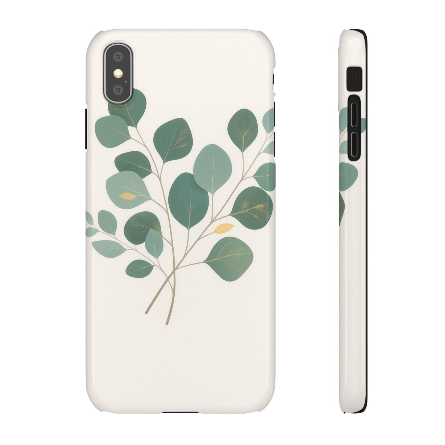 Elegant Floral Snap Phone Case